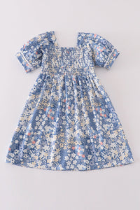 Wildflower Breeze Smocked Dress by Abby & Evie