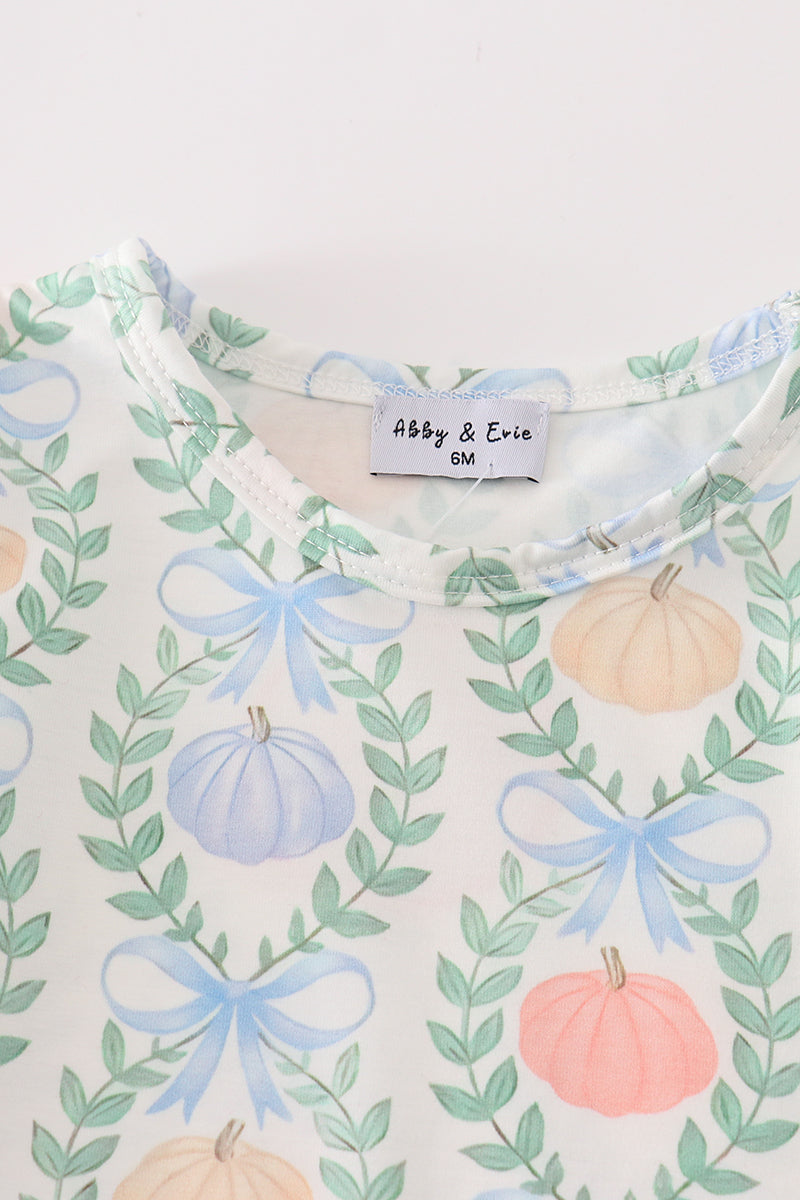 Autumn Whimsy Baby Romper by Abby & Evie