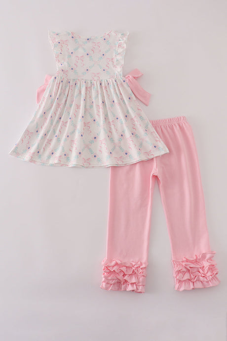 Rosy Ribbons Outfit Set