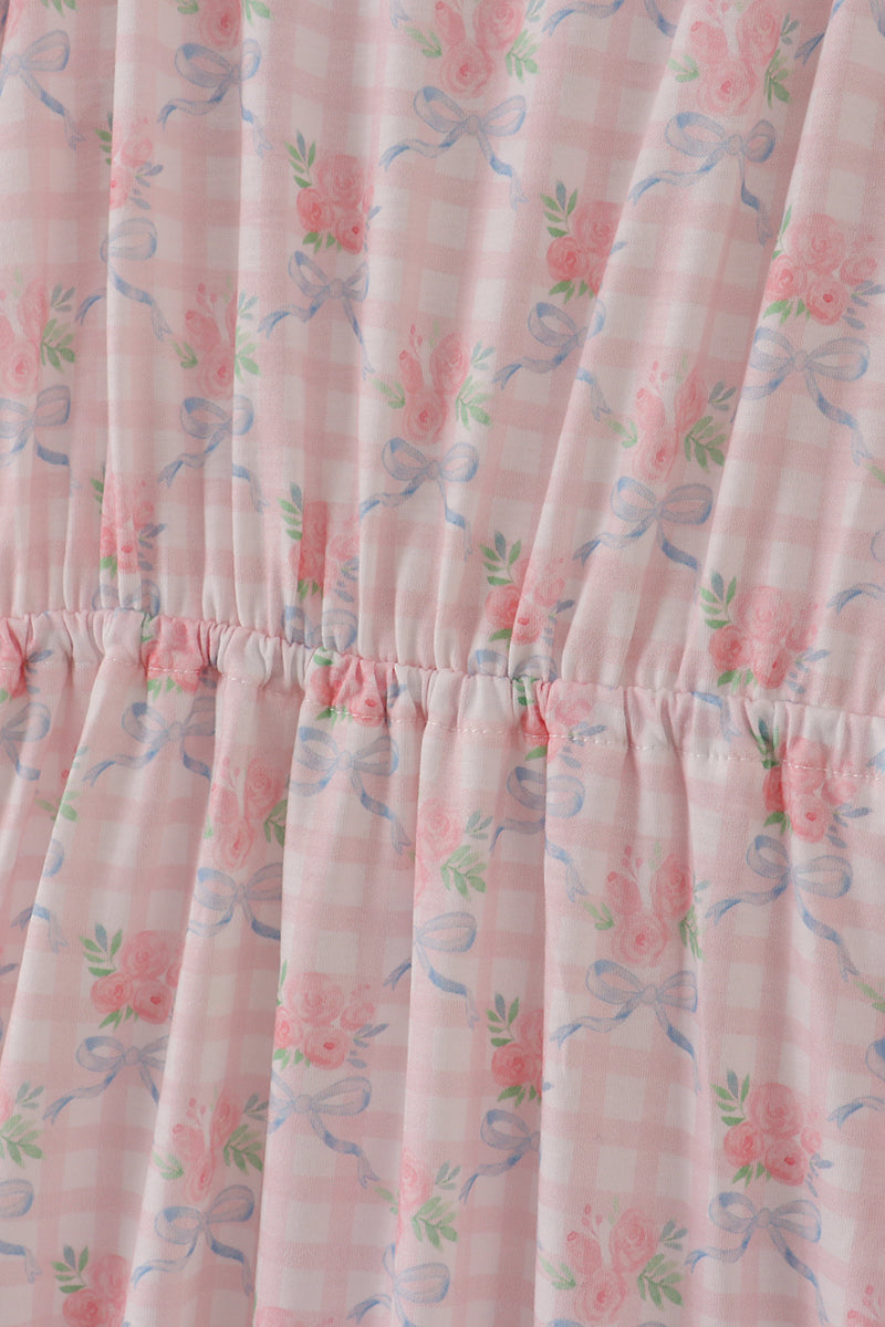 Blushing Meadow Puff Sleeve Dress | Women's