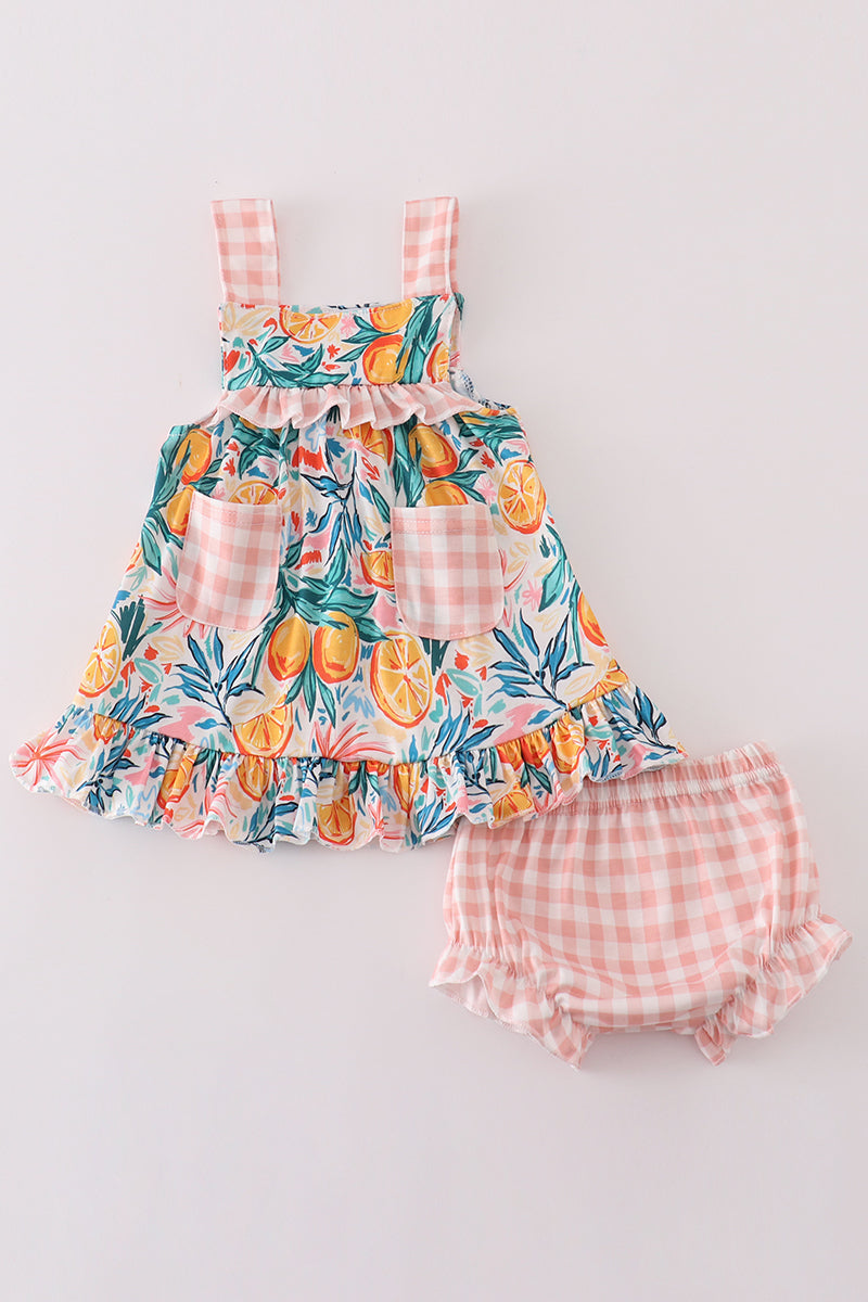 Citrus Bloom Bloomers Set by Abby & Evie