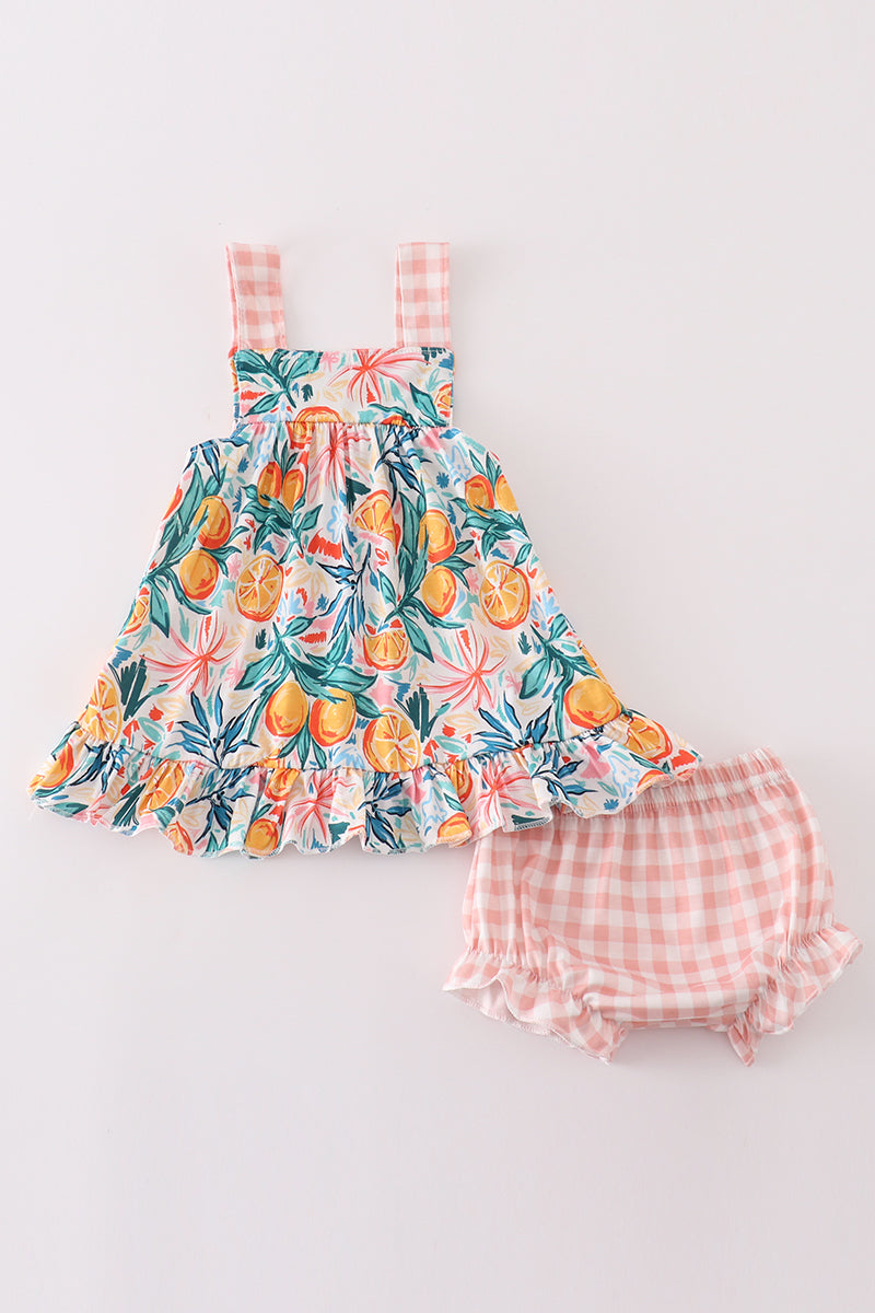 Citrus Bloom Bloomers Set by Abby & Evie