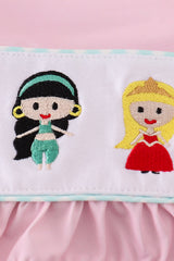 Embroidered Princesses Two-Piece Swimsuit