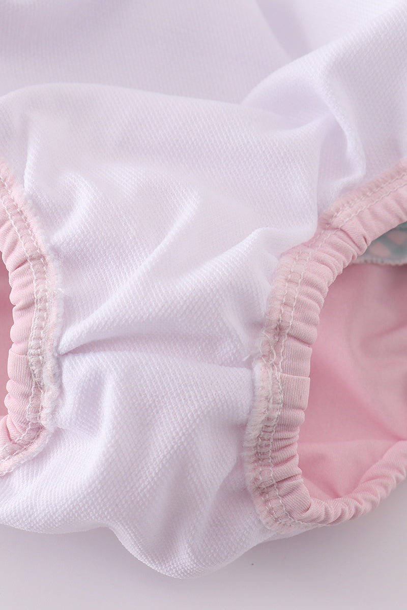 Embroidered Princesses Two-Piece Swimsuit