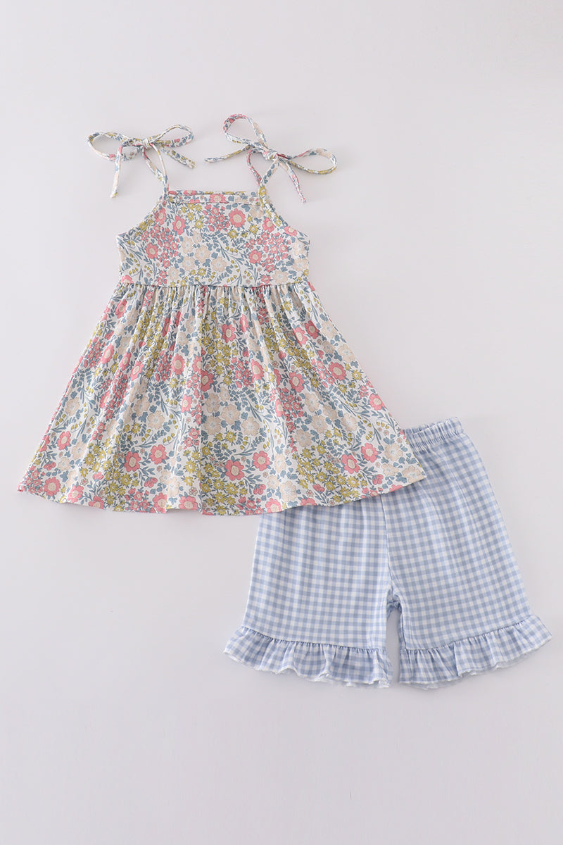 Pastel Wildflowers Outfit Set