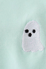 Green ghost embroidery bubble