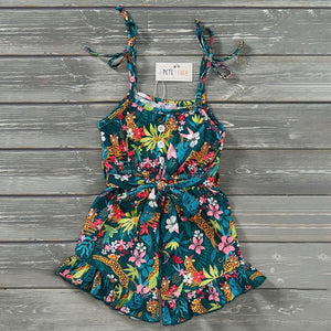 Jungle Haven Girl’s Romper by Pete and Lucy
