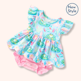 Preppy Pond Baby Skirted Bubble | Pete + Lucy
