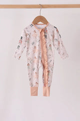 Nutcracker Ruffle Bamboo Zippy Romper