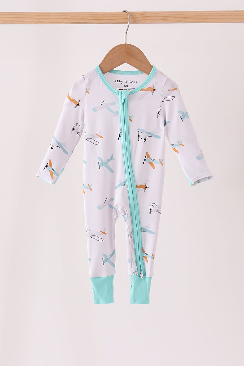 Up & Away Bamboo Zippy Romper