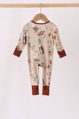 Silly Goose Bamboo Zippy Romper