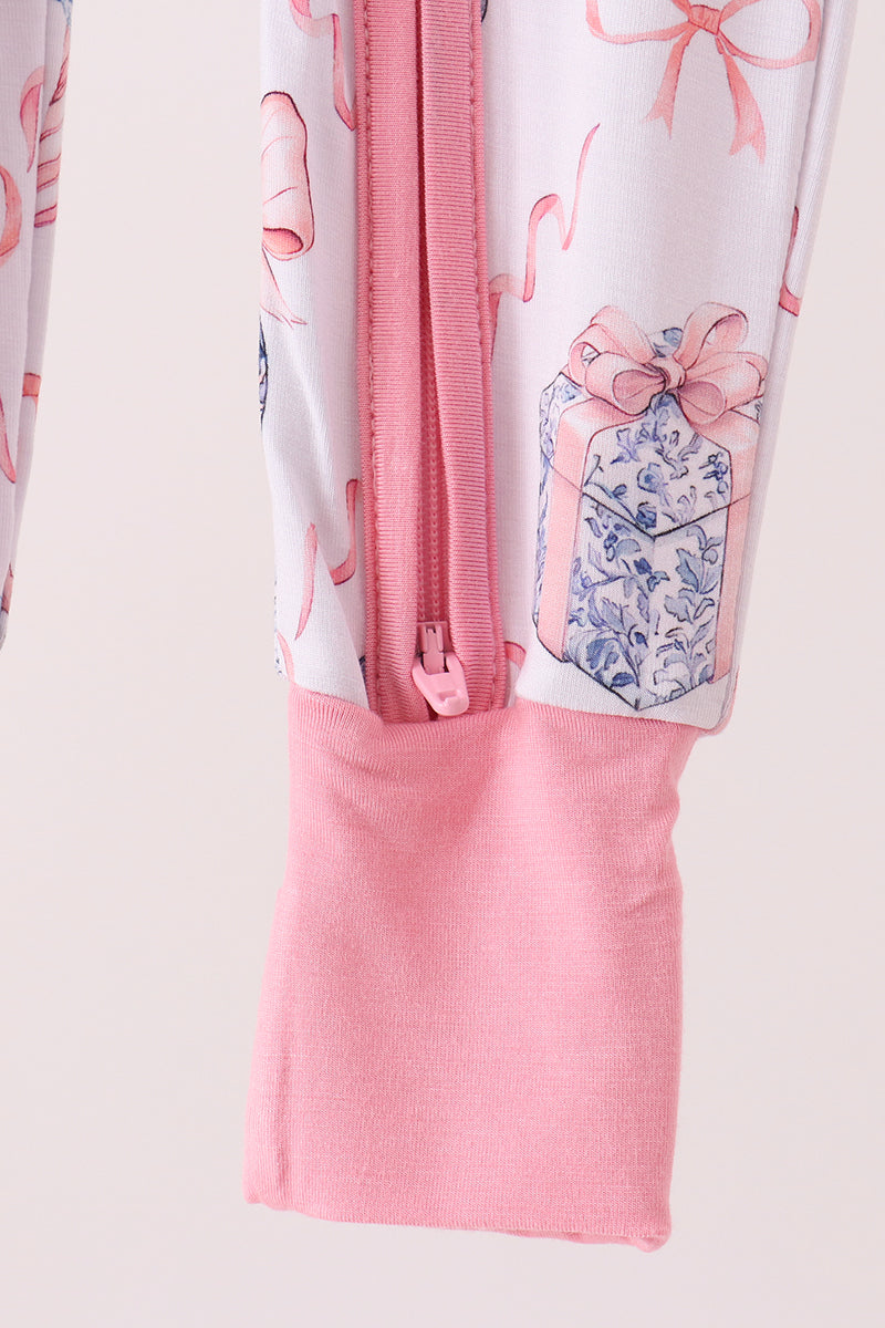 Nutcracker Wishes Bamboo Zippy Romper