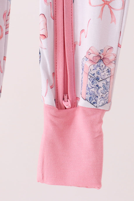 Nutcracker Wishes Bamboo Zippy Romper