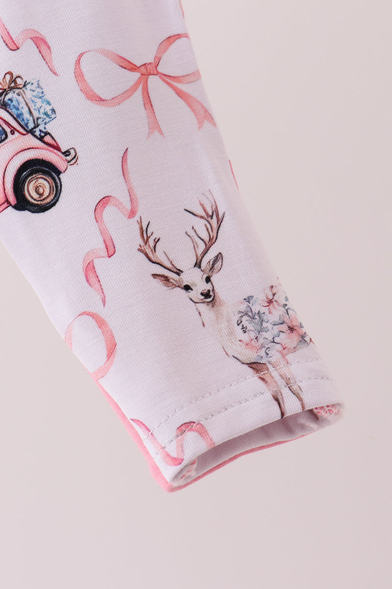 Nutcracker Wishes Bamboo Zippy Romper