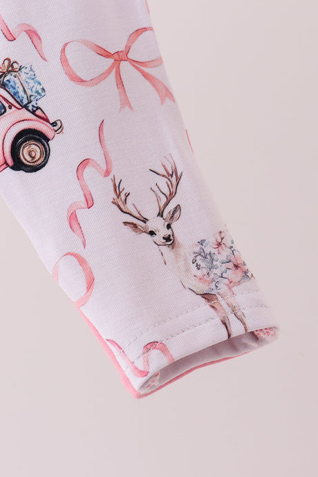 Nutcracker Wishes Bamboo Zippy Romper