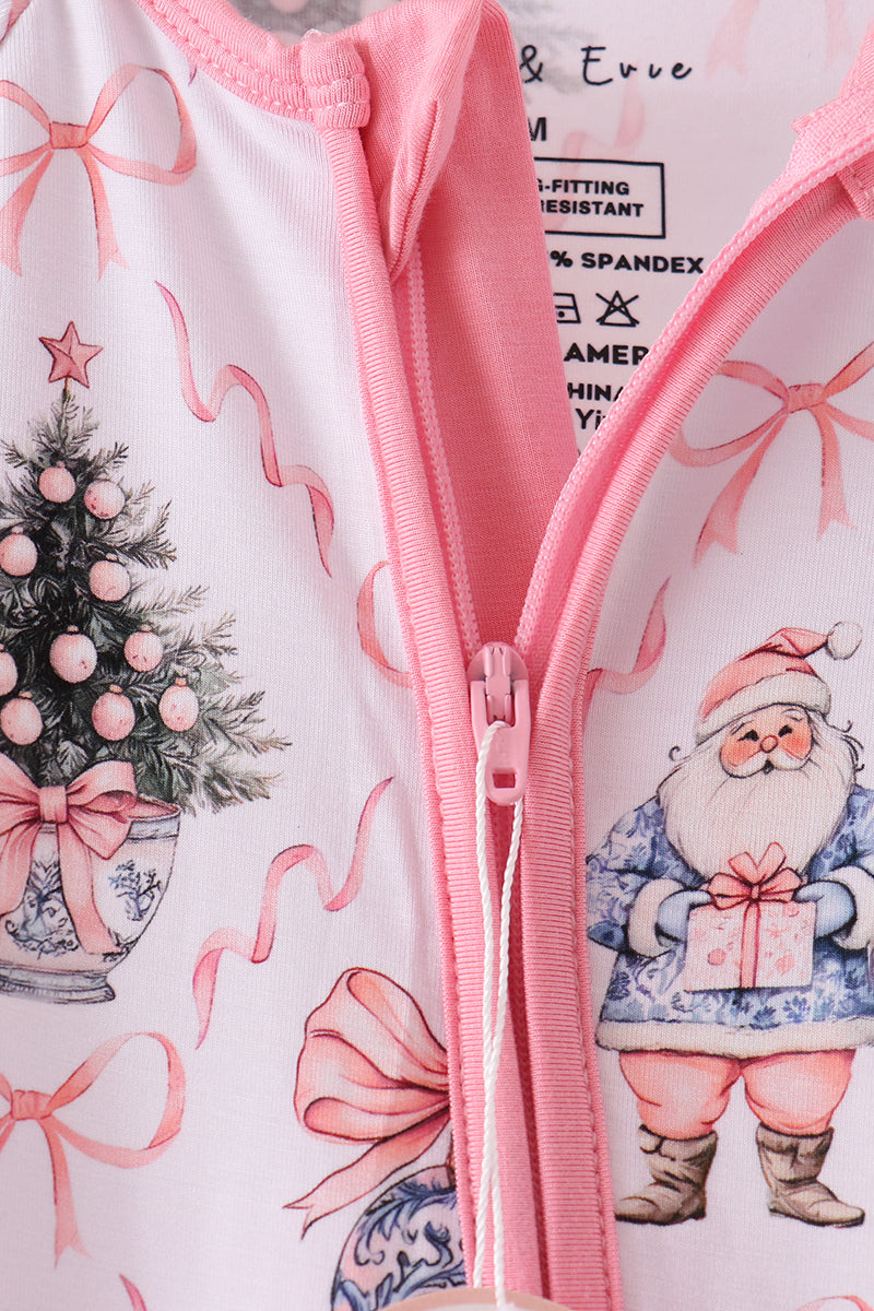 Nutcracker Wishes Bamboo Zippy Romper
