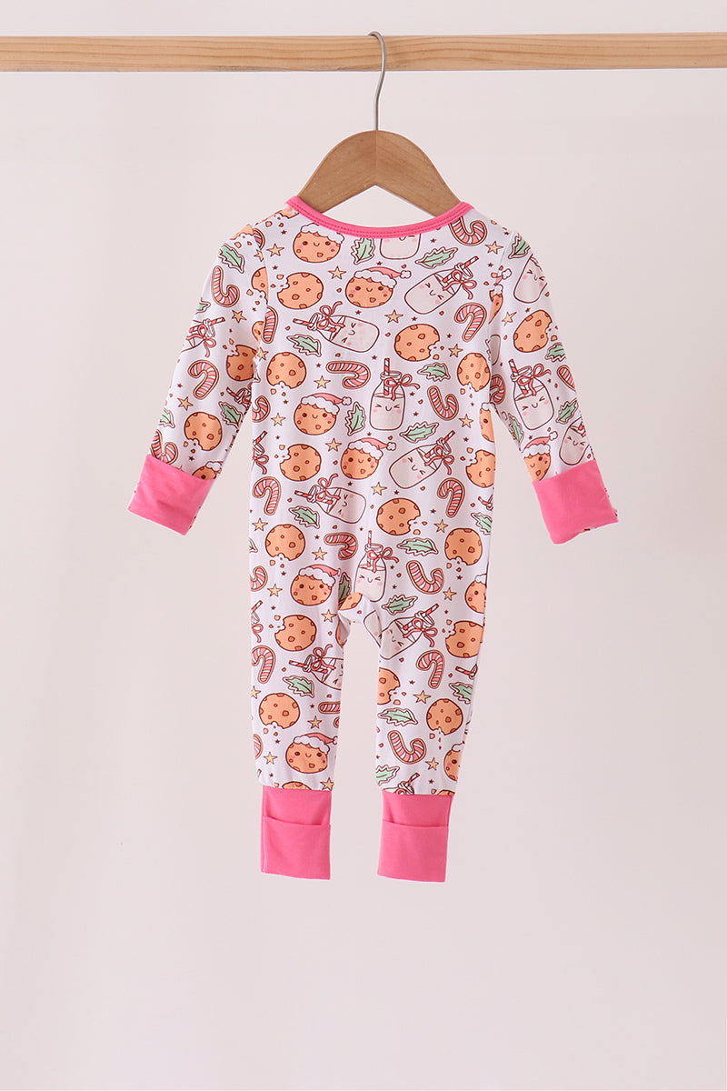 Cookies For Santa Bamboo Baby Romper