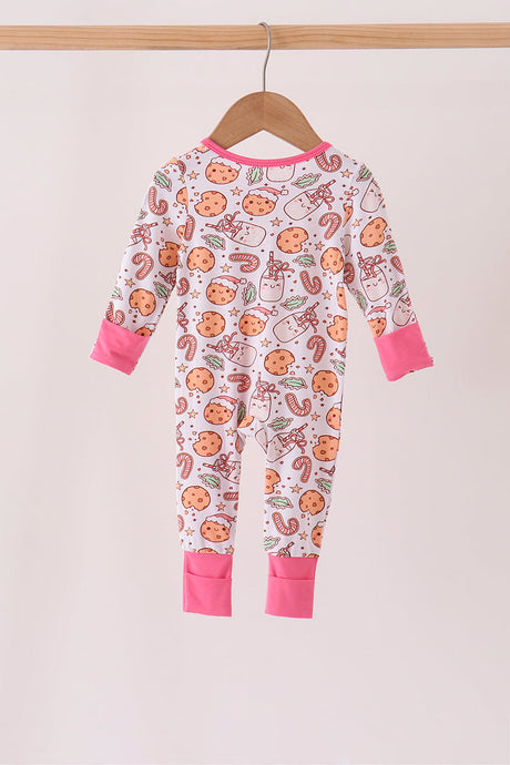 Cookies For Santa Bamboo Baby Romper