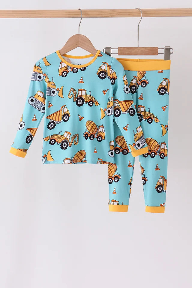 Big Wheels Bamboo Pajama Set