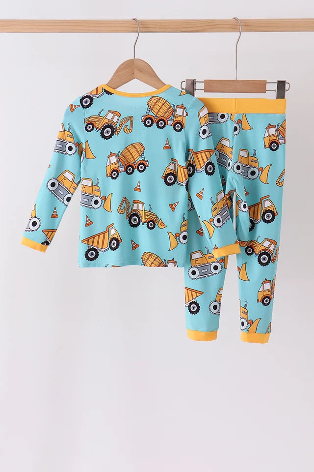 Big Wheels Bamboo Pajama Set