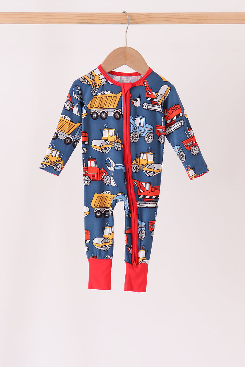 Hard Hat Crew Bamboo Zippy Romper