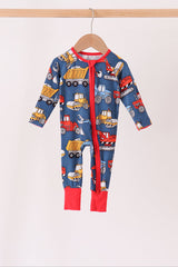 Hard Hat Crew Bamboo Zippy Romper