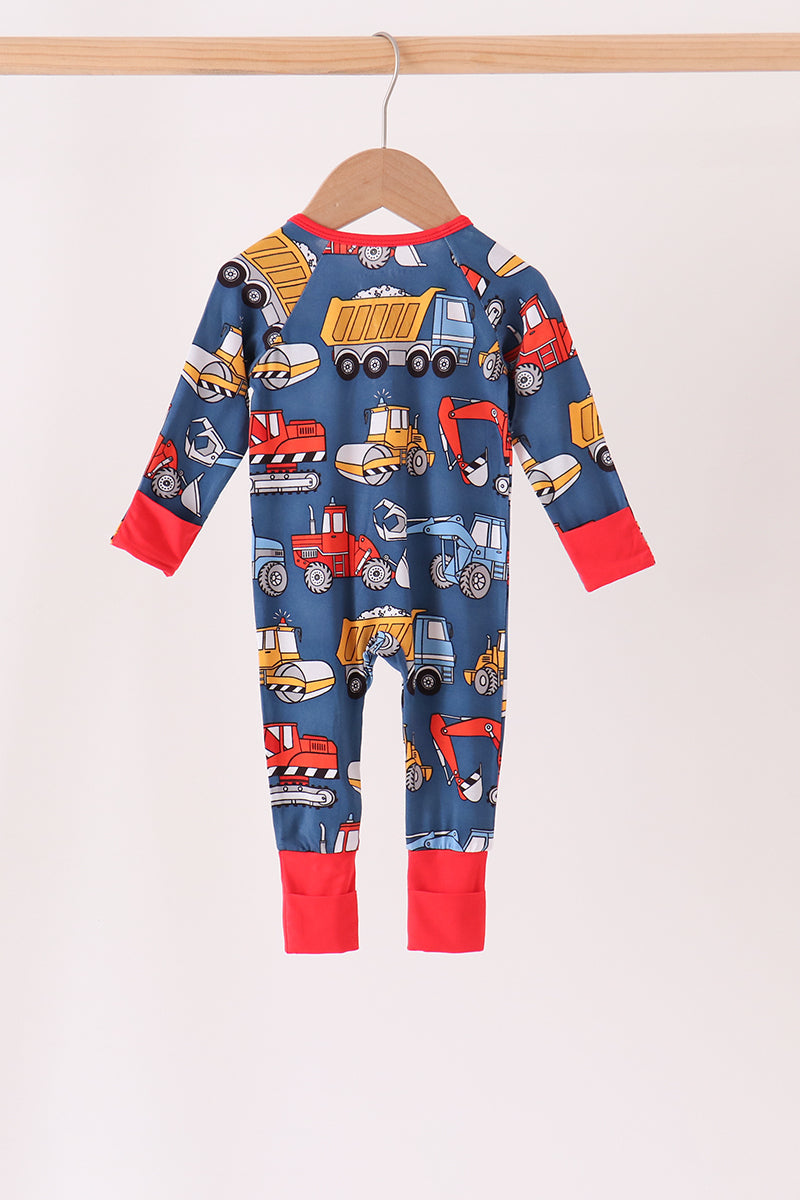 Hard Hat Crew Bamboo Zippy Romper