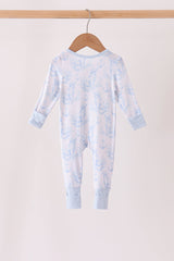Anchors & Paws Bamboo Zippy Romper