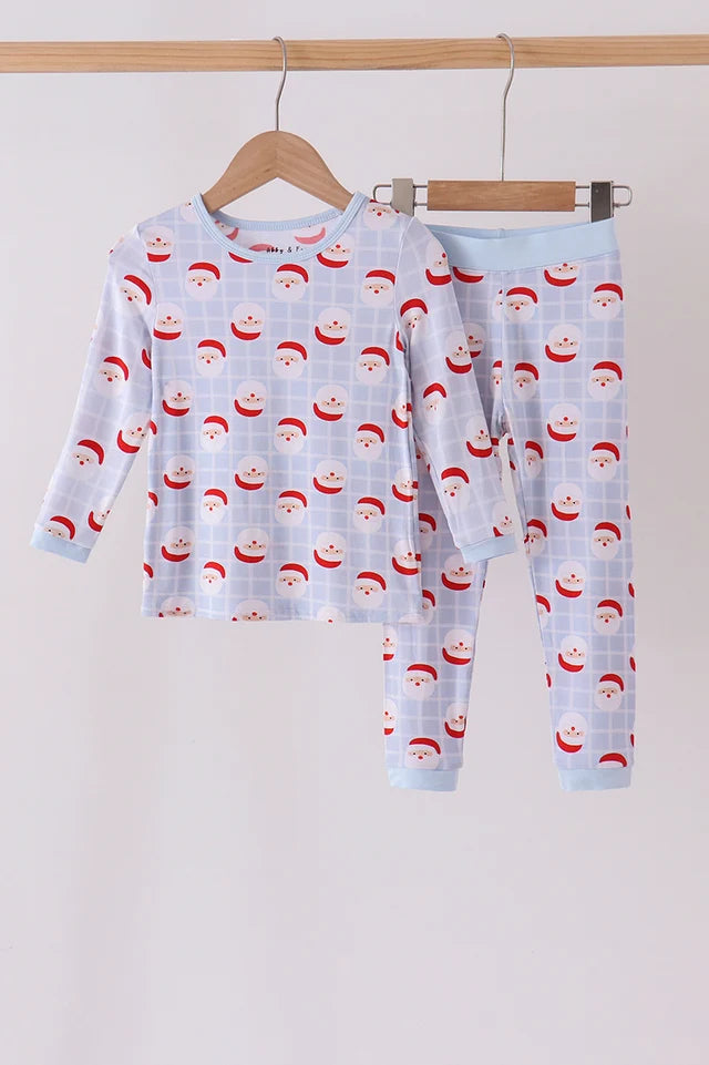 North Pole Plaid Bamboo Pajama Set