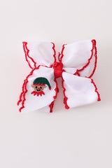 Elf Crochet-Edge Hair Bow