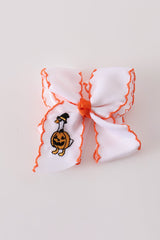 Silly Goose Crochet-Edge Hair Bow