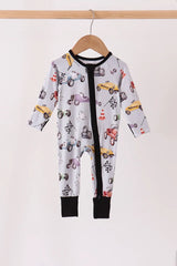 Ready, Set, Go! Bamboo Zippy Romper
