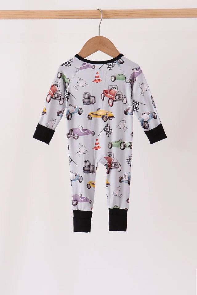 Ready, Set, Go! Bamboo Zippy Romper