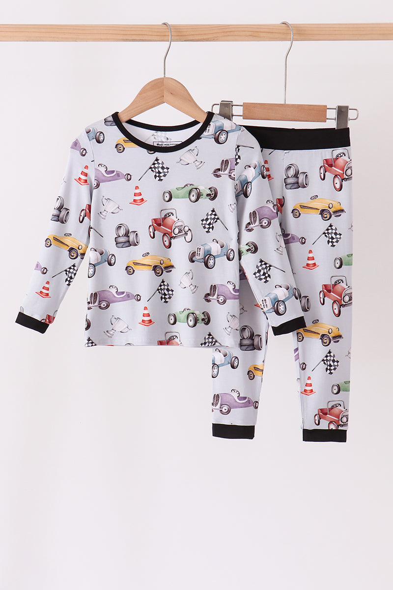Ready, Set, Go! Bamboo Pajama Set