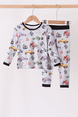 Ready, Set, Go! Bamboo Pajama Set