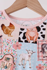 Patchwork Pastures Bamboo Pajama Set