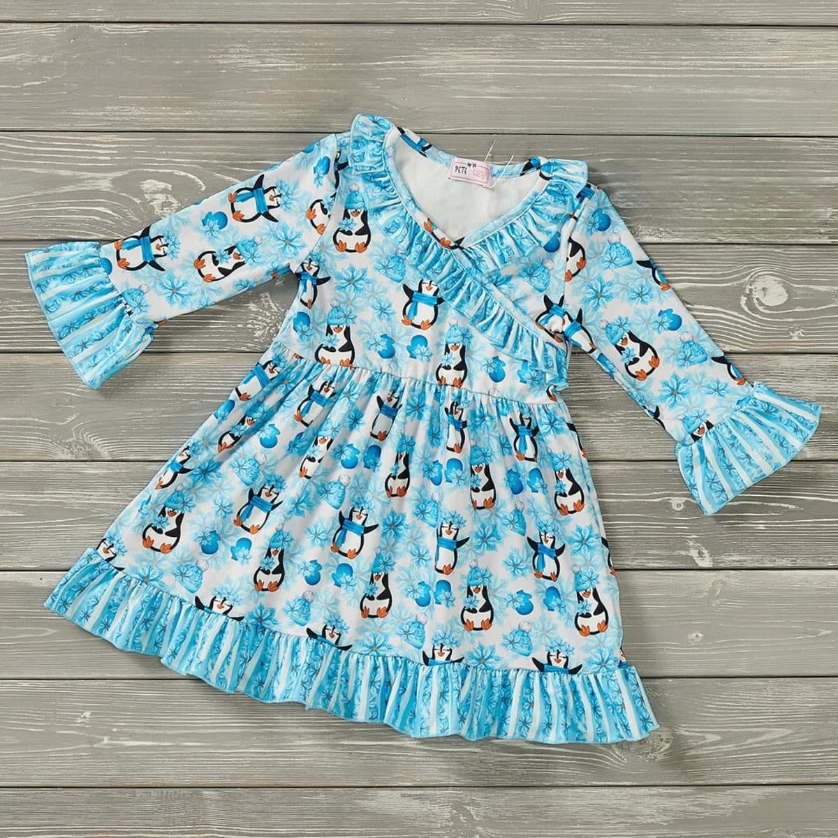 Playful Penguins Dress by Pete and Lucy