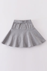 Soft Gray Skort by Abby & Evie