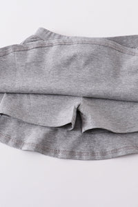 Soft Gray Skort by Abby & Evie