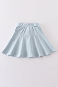 Soft Blue Skorts by Abby & Evie