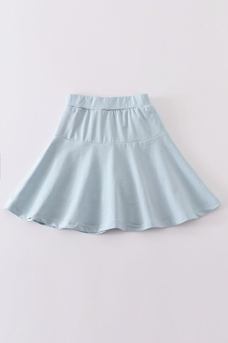 Soft Blue Skorts by Abby & Evie