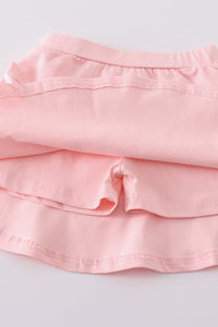 Soft Pink Skorts by Abby & Evie