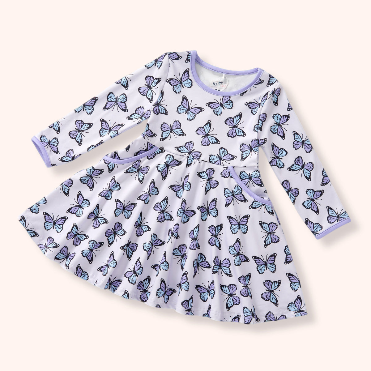 Violet Wings Dress | Pete + Lucy