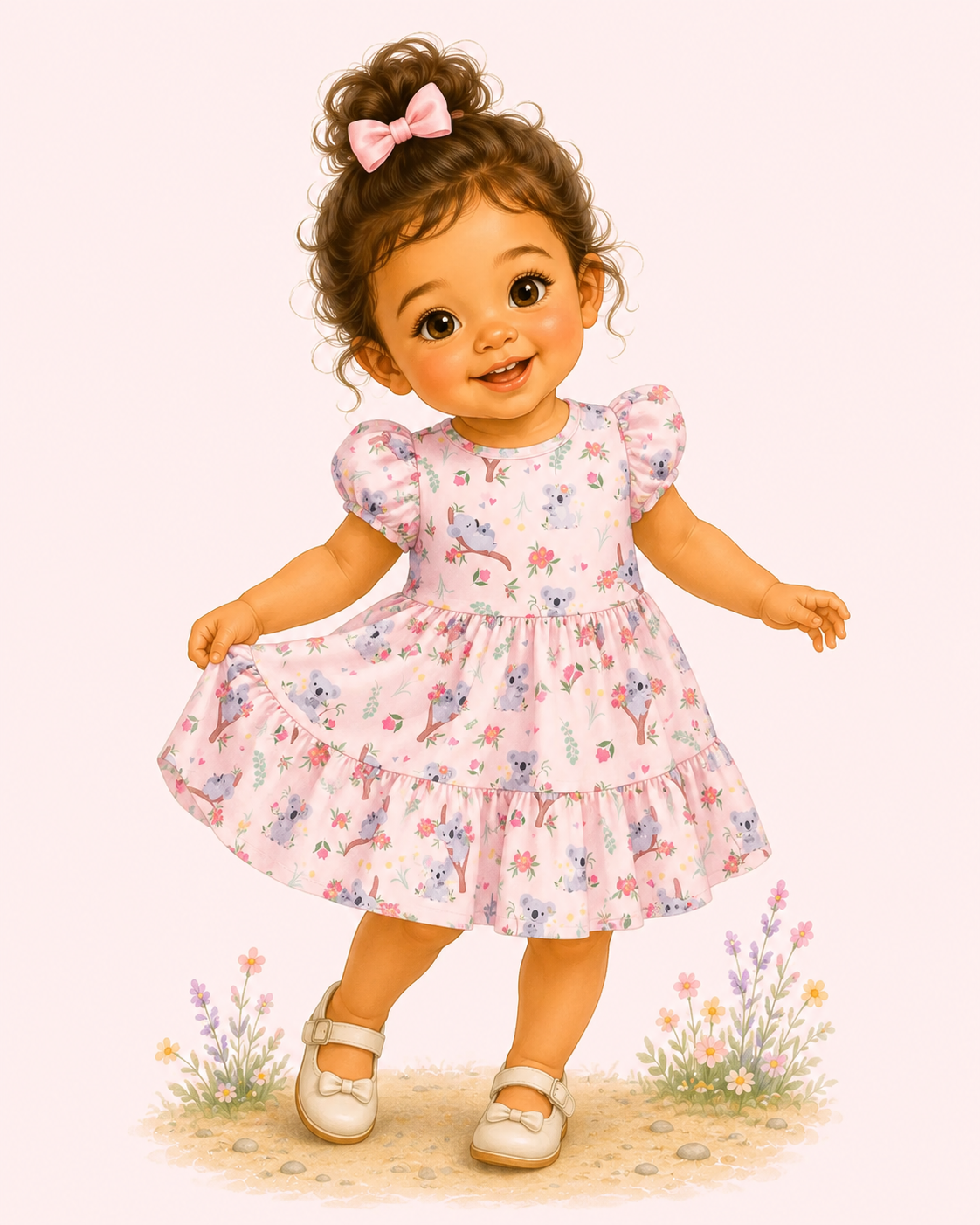 Koala Cuddles Dress | Pete + Lucy