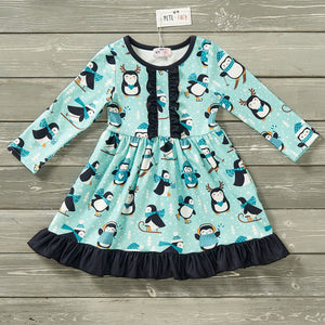 Penguin Playtime Dress by Pete + Lucy