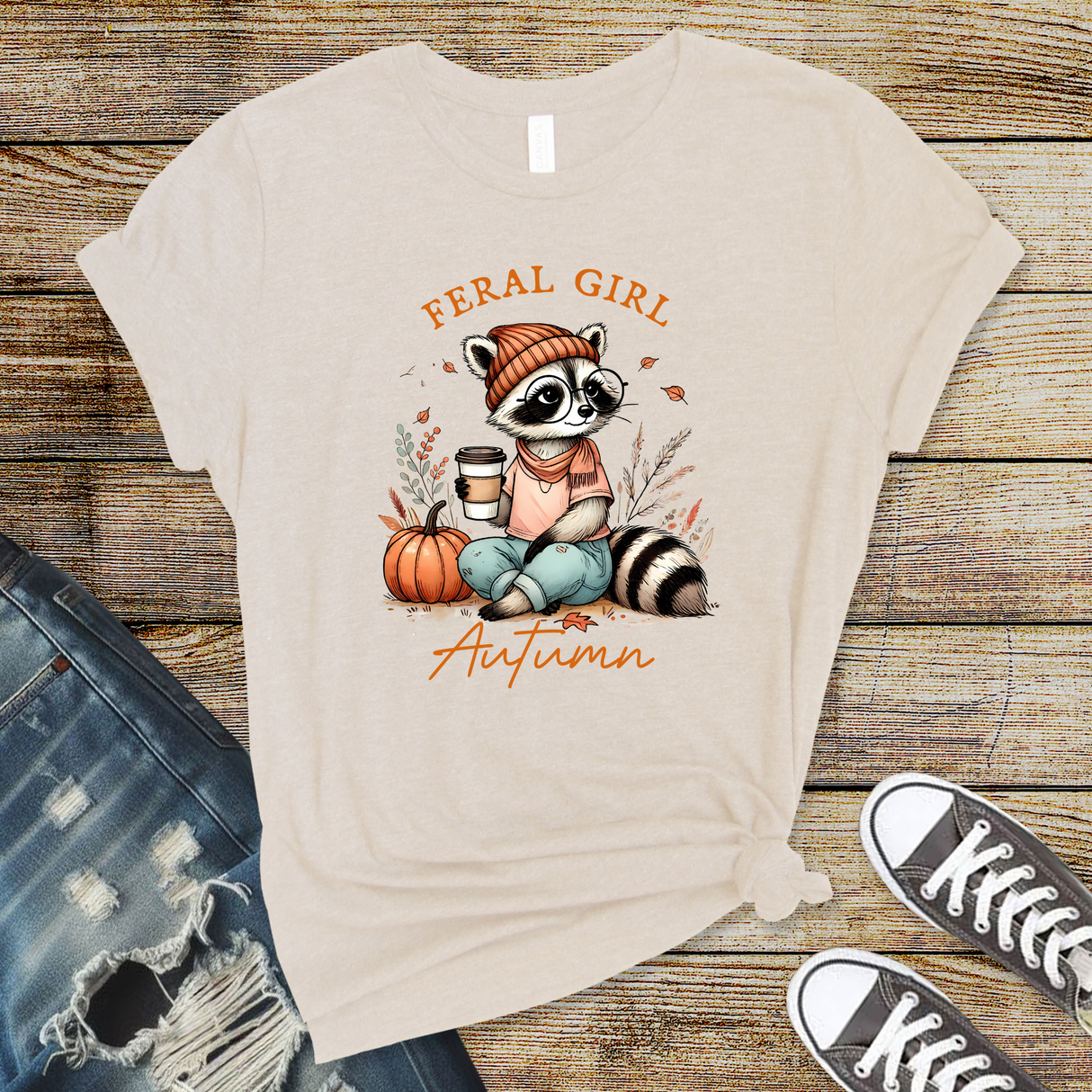 Feral Girl Autumn | Graphic Tee