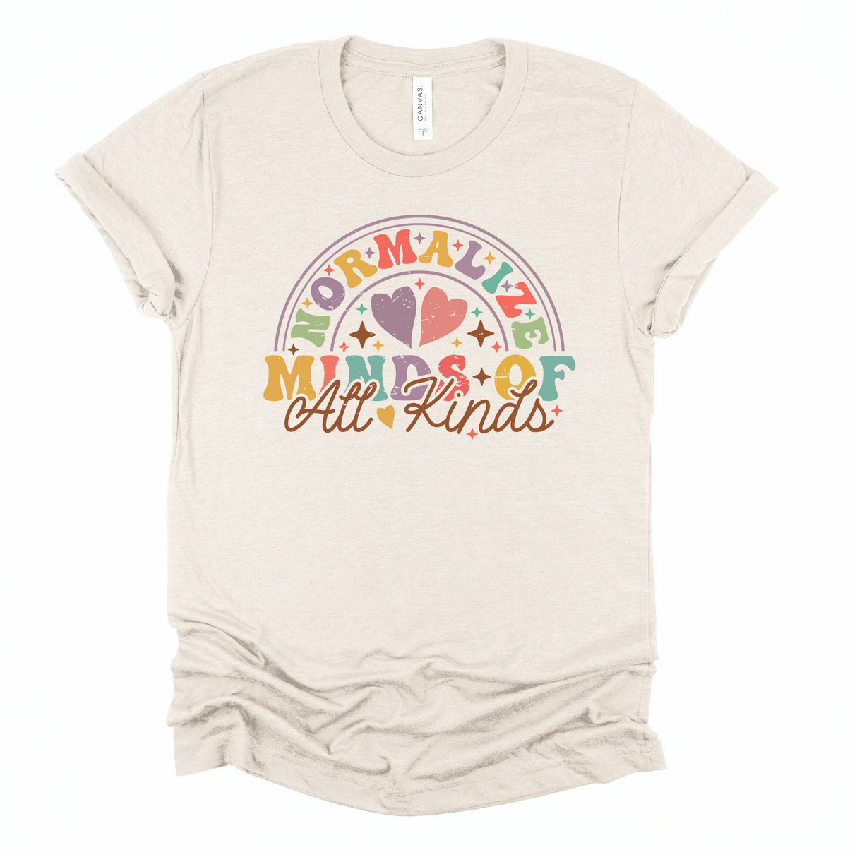 Normalize Minds of All Kinds Graphic Tee