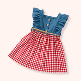 Gingham Picnic Dress | Pete + Lucy