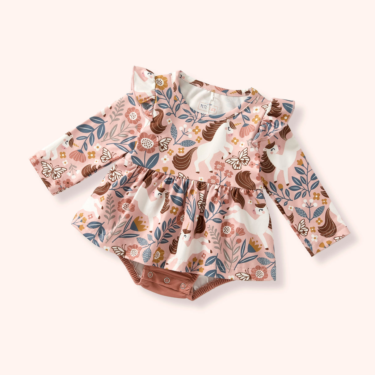Meadow Magic Baby Skirted Romper | Pete + Lucy