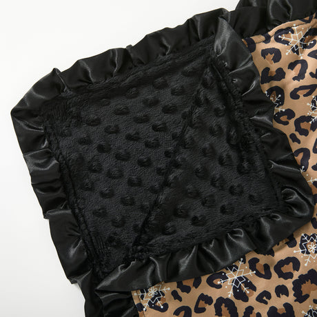 Snow Leopard Minky Blanket | Pete + Lucy